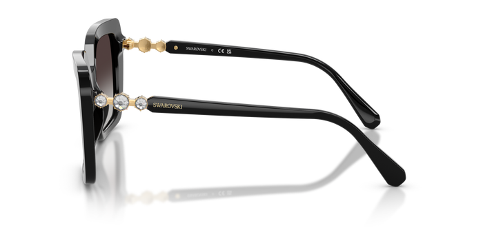 Gafas de Sol Swarovski SK6049 10018G 57 16 — vista 3
