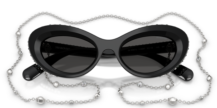 Sonnenbrille Swarovski SK6061U 110687 51 19 — vista 5