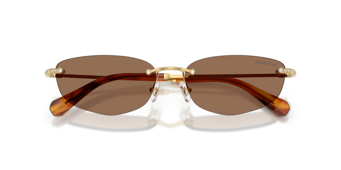 Sonnenbrille Swarovski SK7045D 400473 57 16 — vista 5