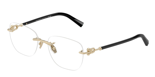 Tiffany TF1170D 6021 54 17 光学镜架 金色 方形 钛金属