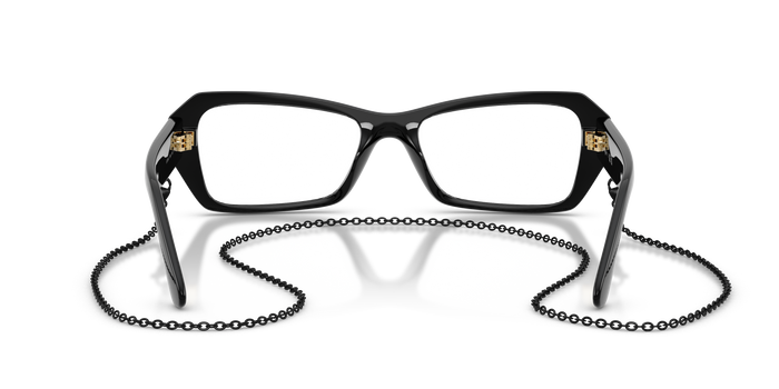 Vogue Eyewear VO5656U W44 渐进多焦点光学镜架 黑色醋酸纤维 — 图片 4