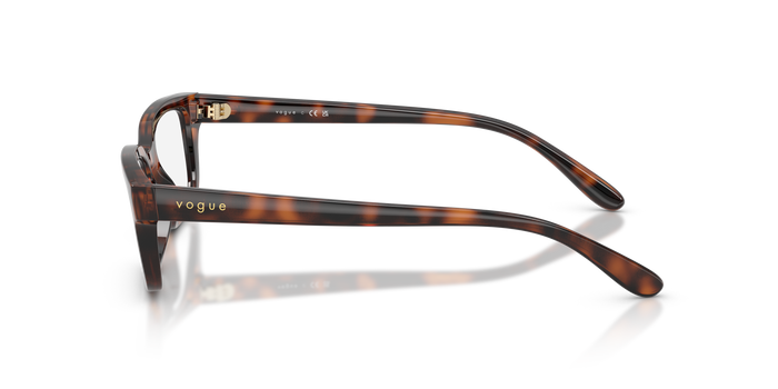 Vogue Eyewear VO5671 2718 光学眼镜 | 醋酸纤维矩形镜架 — 图片 3
