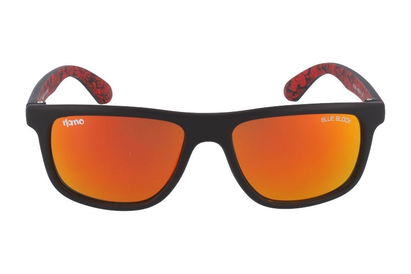 Gafas de Sol Nanovista NS Boing Negro-Rojo 49 17