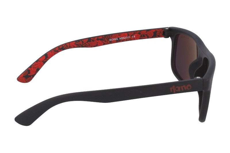 Gafas de Sol Nanovista NS Boing Negro-Rojo 49 17