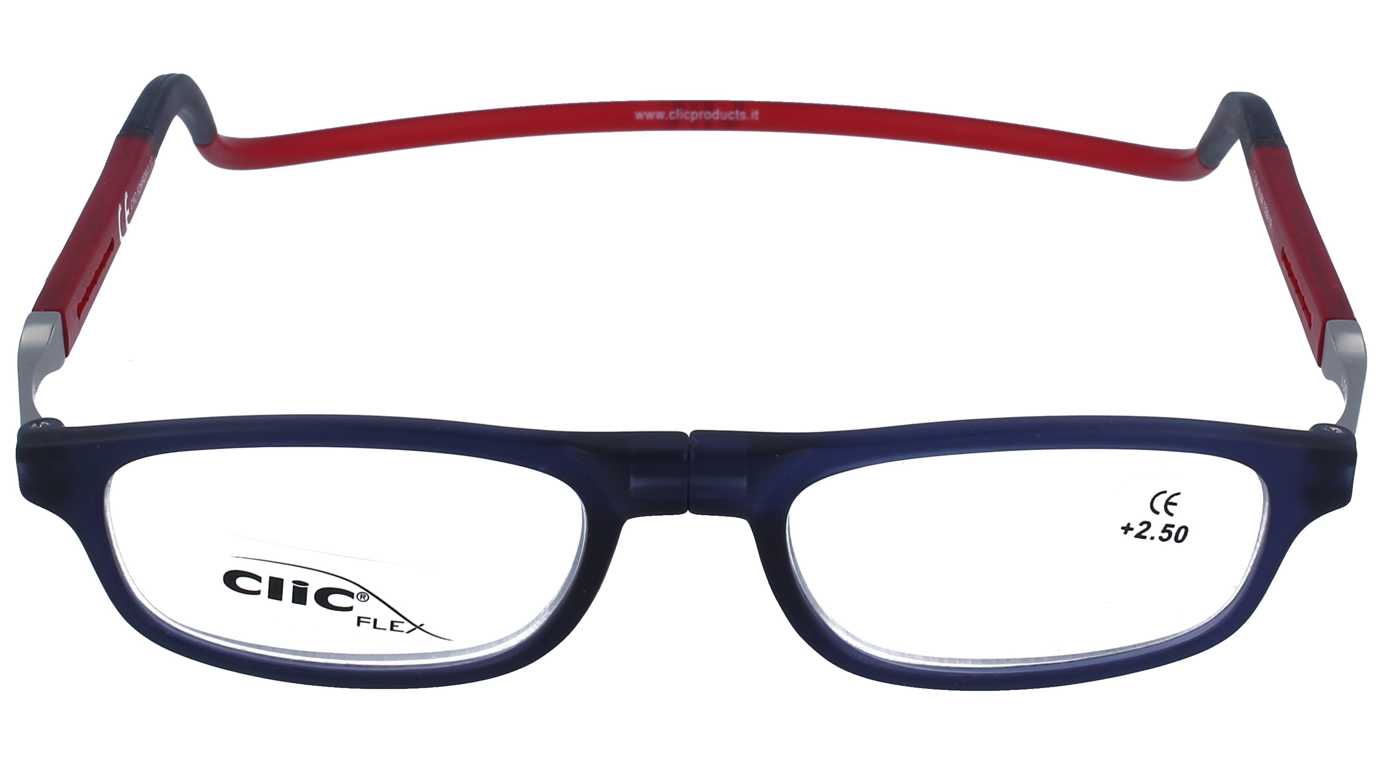 Gafas Graduadas Clic Flex Azul Rojo
