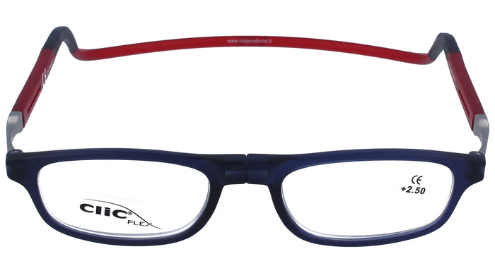 Gafas Graduadas Clic Flex Azul Rojo — vista 2