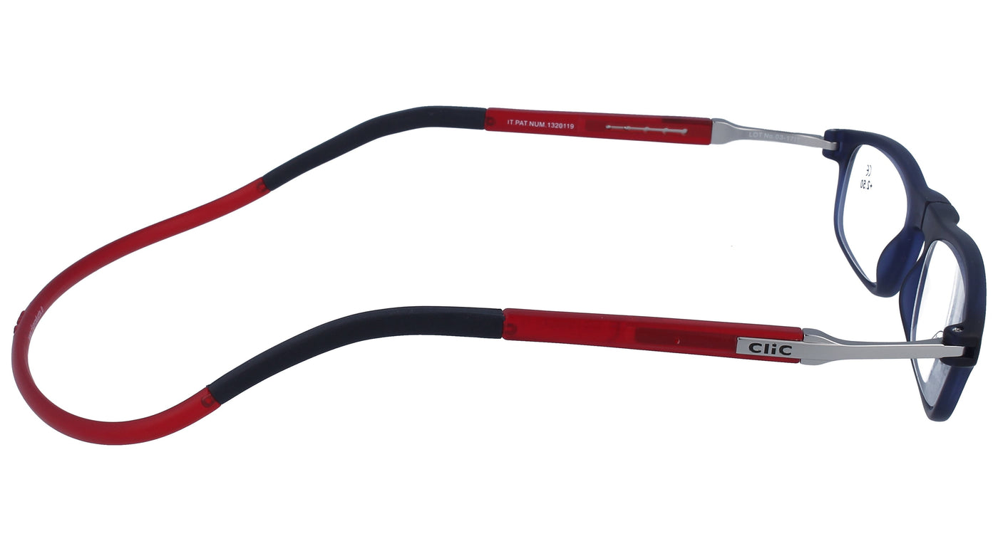 Prescription Glasses Clic Flex Azul Rojo