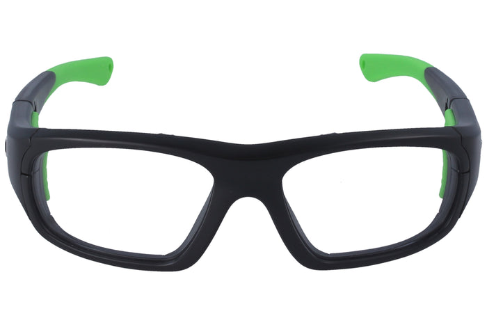 Prescription Glasses Ver Sport Zeus Dts Vx Matte Black/Green 49 17 — vista 2
