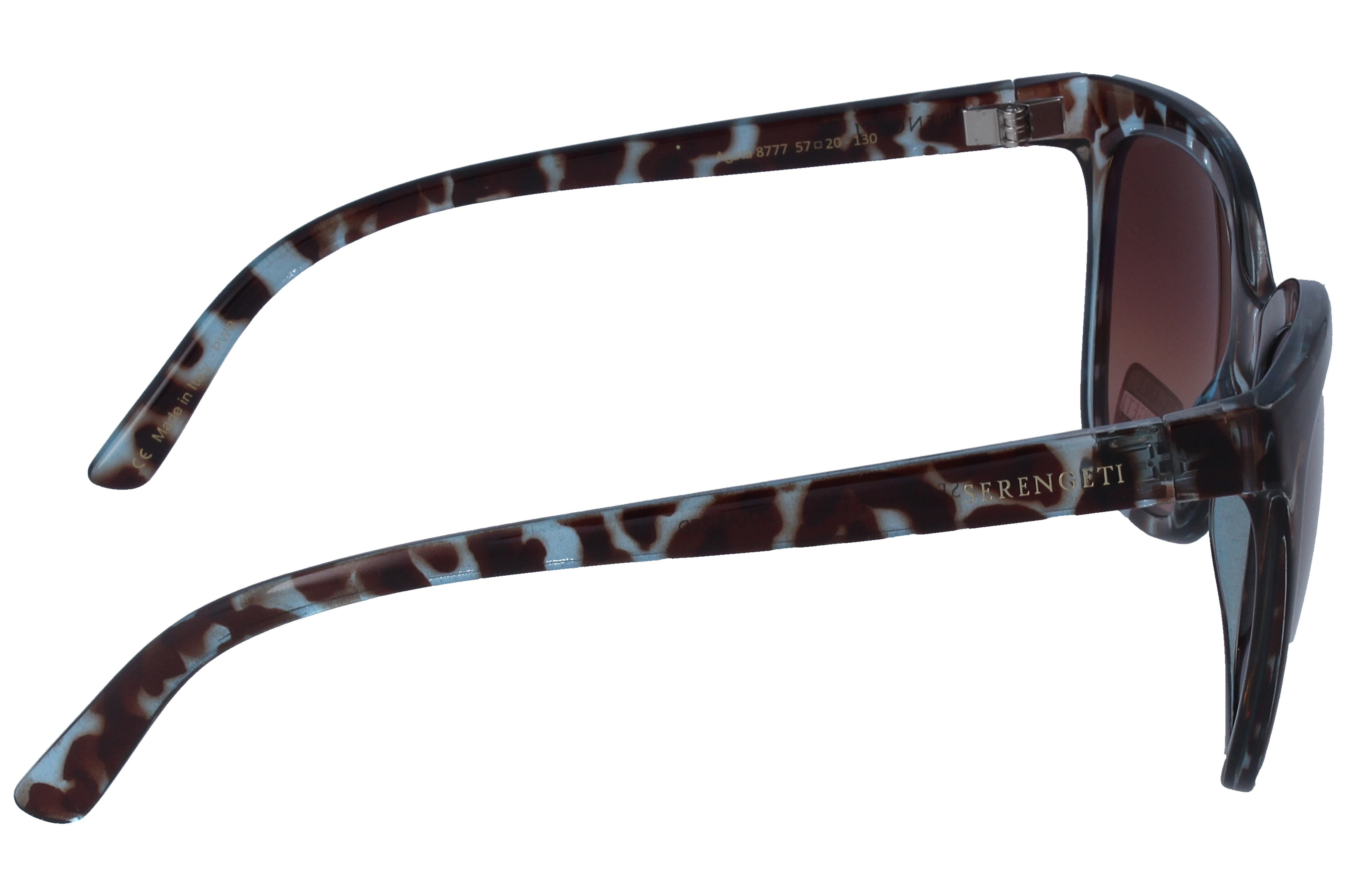 Gafas de Sol Serengeti Agata 8777 Shiny Blue Tortoise 57 20