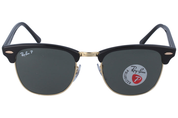 Ray-Ban Clubmaster RB3016 901/58 51 21 Sunglasses — vista 2