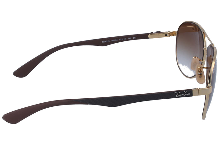 Ray-Ban Carbon Fibre RB8313 001/51 61 13 太阳镜 — vista 3