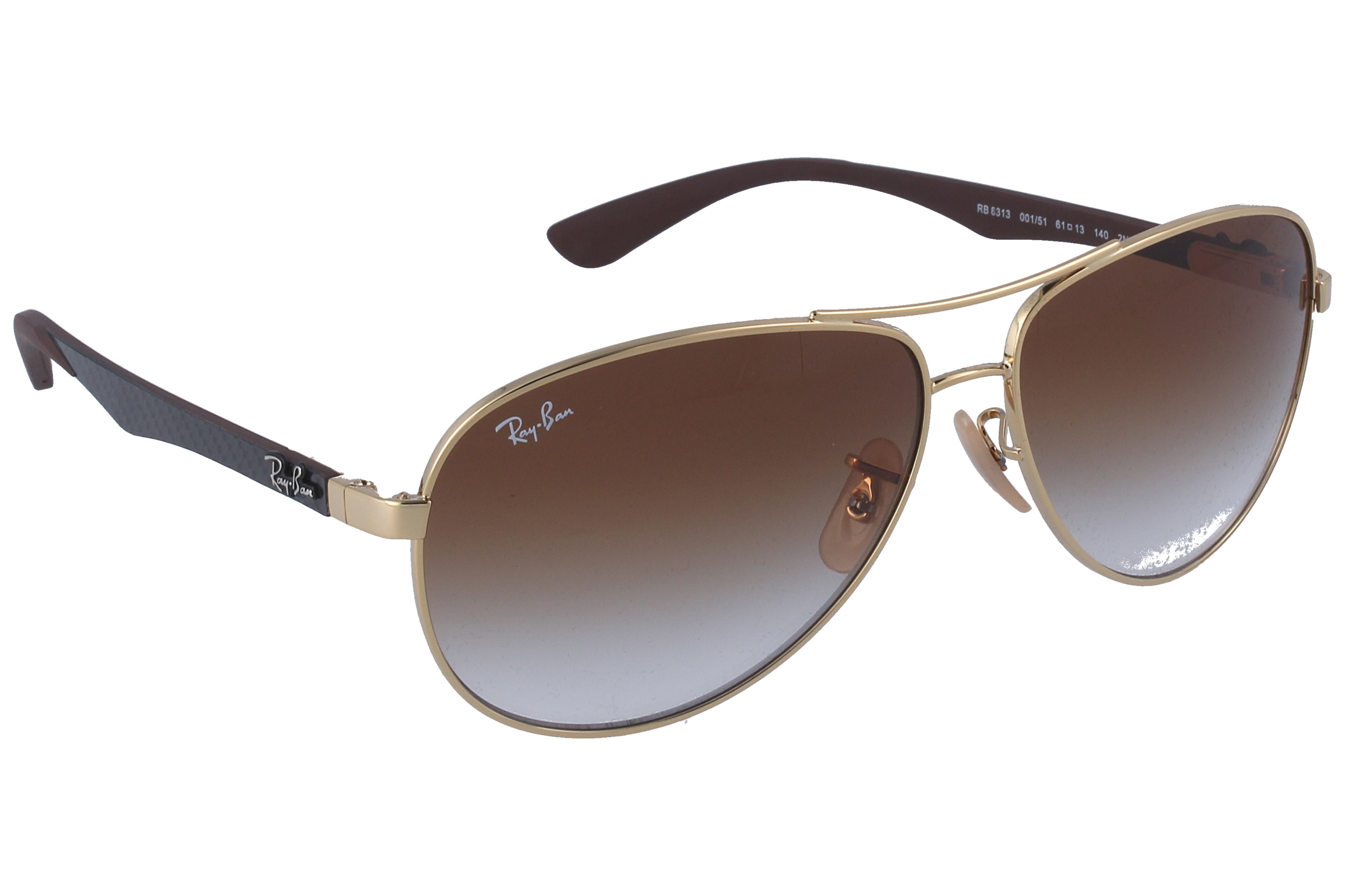 Gafas de Sol Ray-Ban Carbon Fibre RB8313 001/51 61 13