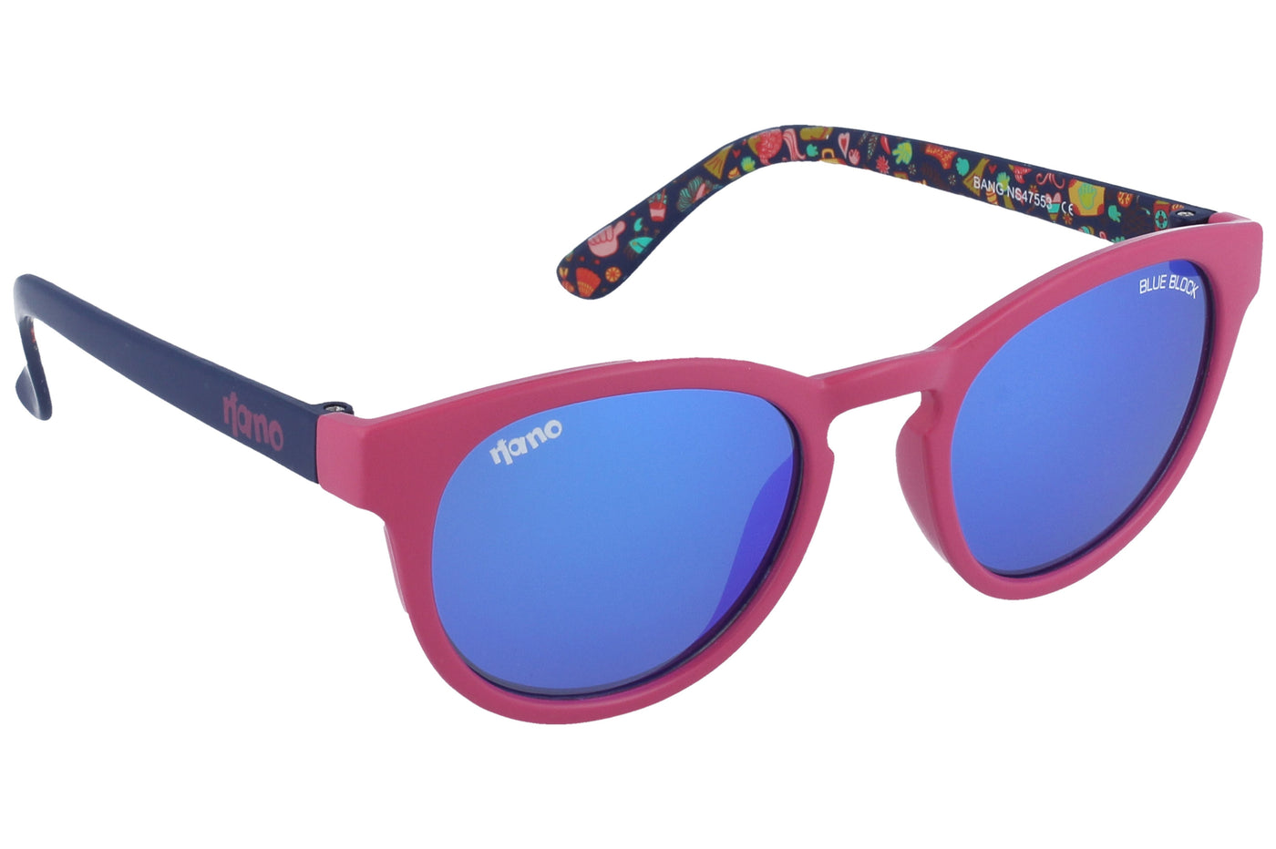Gafas de Sol Nanovista NS Bang Rosa-Azul 45 19