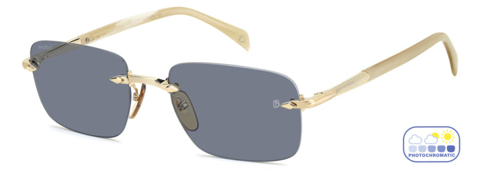 Gafas de Sol David Beckham DB 1195/S IDAQZ 57 20 — vista 2