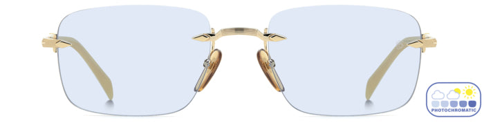 Gafas de Sol David Beckham DB 1195/S IDAQZ 57 20 — vista 3