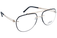 Prescription Glasses Silhouette Aperture Accent Ring 5550 JJ 7530 57 17
