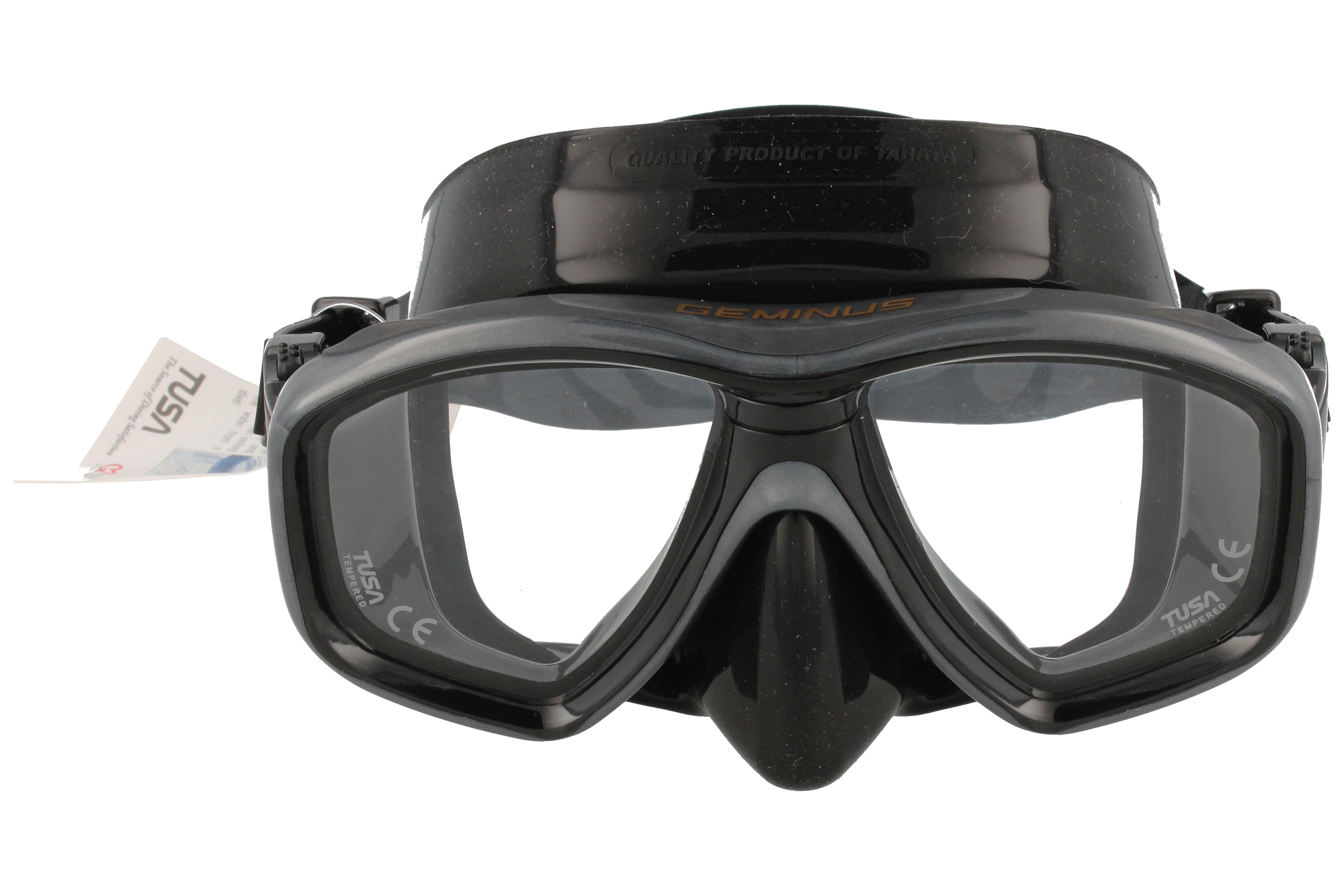 Cressi-Sub Tusa Geminus Negro/Negro