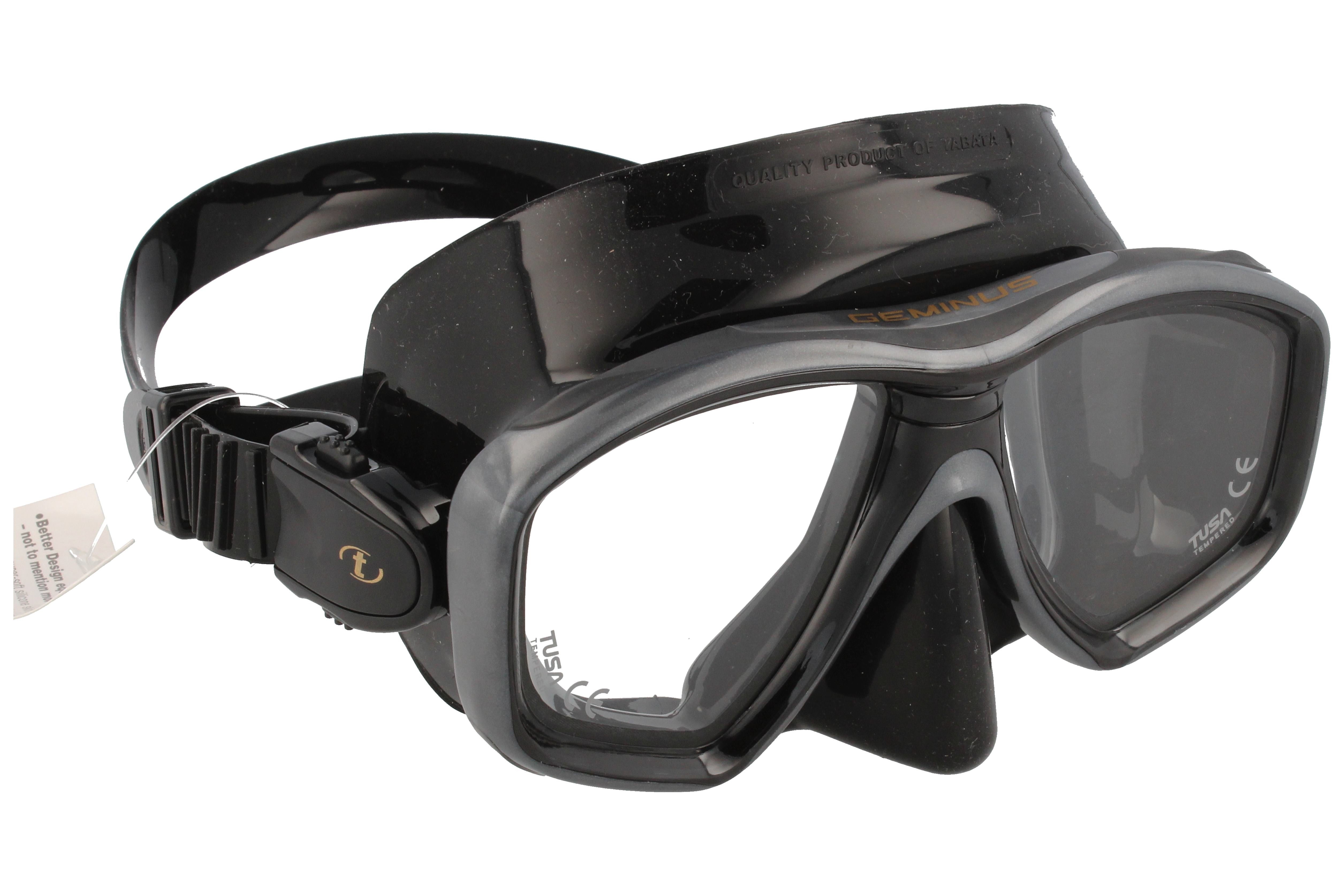 Cressi-Sub Tusa Geminus Negro/Negro - Vista 2