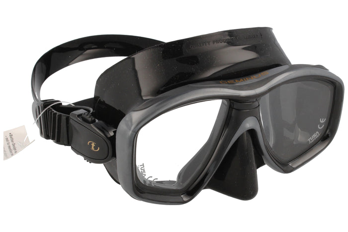 Cressi-Sub Tusa Geminus Negro/Negro — vista 2