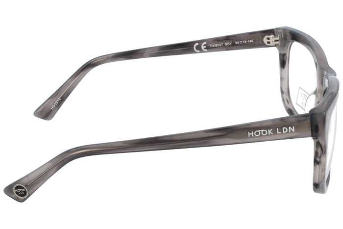 Korrektionsbrillen Hook Ldn 007 GRY 55 18 — vista 3