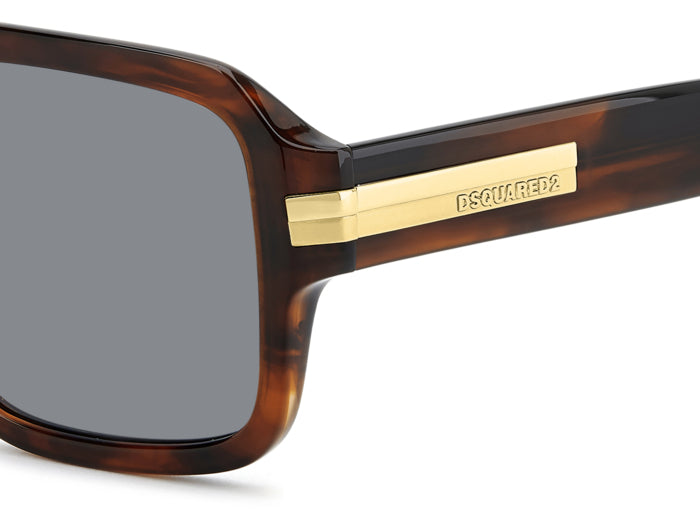 Gafas de Sol Dsquared2 D2 0197/S EX4IR 57 19 — vista 5
