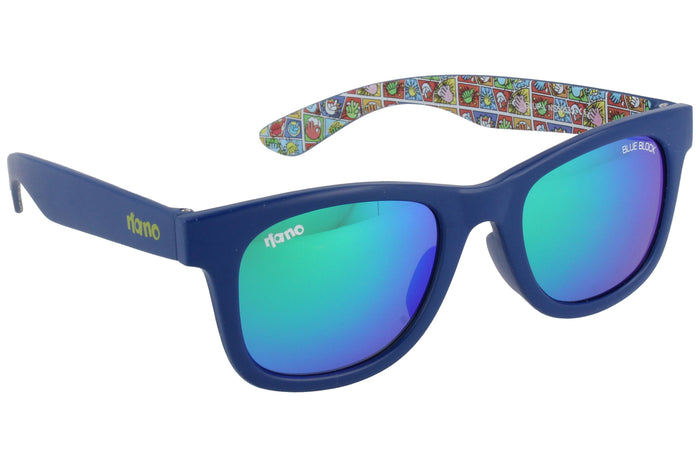 Lunettes de Soleil Nanovista NS Glup-L Azul-Azul 46 21 — vista 2