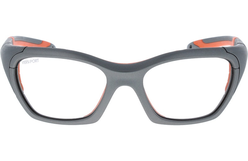 Gafas Graduadas Ver Sport Hercules Evo Vx Gris Perlado Mate-Naranja 55 19