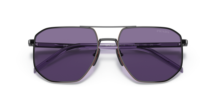 Gafas de Sol Prada PR59YS 11B05Q 57 18 — Imagen 5