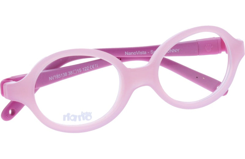 Gafas Graduadas Nanovista NAO Bunny Rosa Cristal 38 15