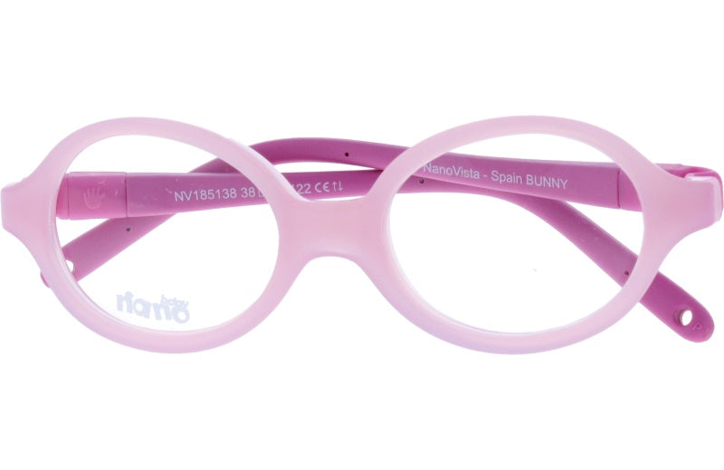 Gafas Graduadas Nanovista NAO Bunny Rosa Cristal 38 15