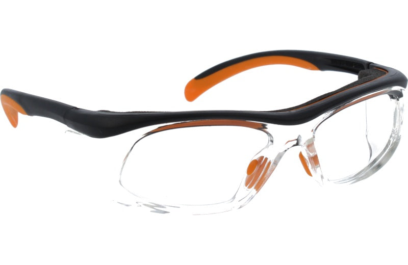 Gafas Graduadas Sperian Swing Negro Con Naranja 57 16