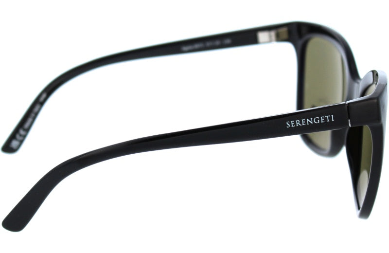 Gafas de Sol Serengeti Agata 8971 Shiny Black 57 20