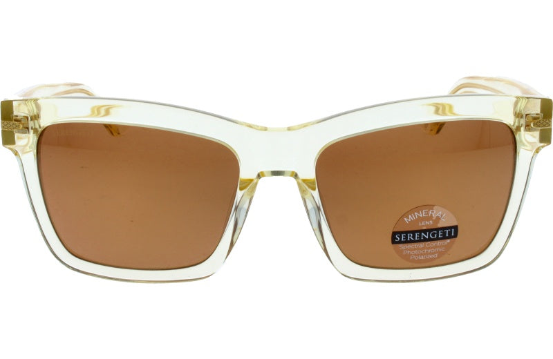Gafas de Sol Serengeti Winona 528002 Champagne Traslucide 55 18