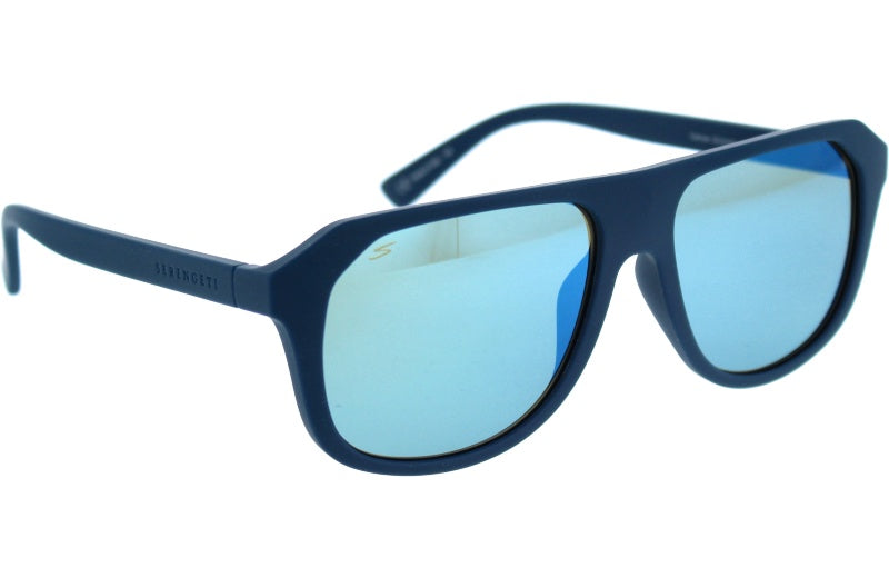Gafas de Sol Serengeti Oatman 535005 Rubberised Peacock Blue 57 15