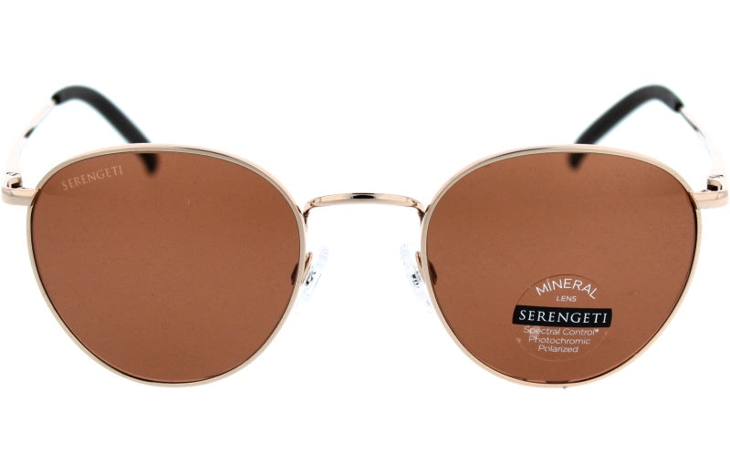 Gafas de Sol Serengeti Hamel 520001 Shiny Rose Gold 50 21