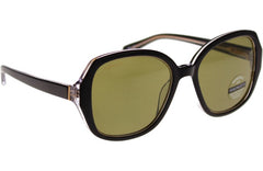Sunglasses Serengeti Hayworth 538001 Shiny Black Transparent Layer 54 18