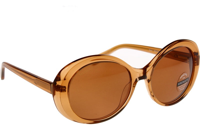 Gafas de Sol Serengeti Bacall 541004 Shiny Transparent Sand Beige 55 18