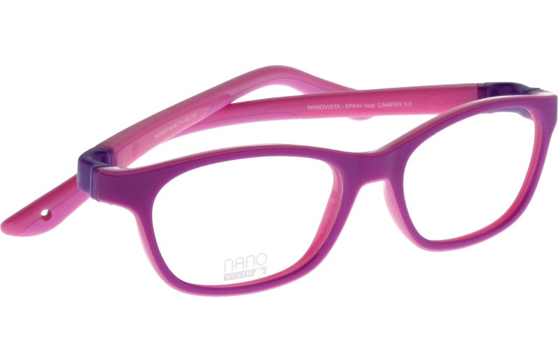 Gafas Graduadas Nanovista NAO Camper Bicolor 3.0 Morado Mate-Rosa 46 14