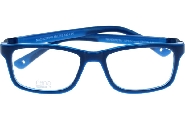 Gafas Graduadas Nanovista Crew 3.0 NAO3021948 Bicolor Azul Azul 48 15