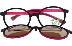 Lunettes de Vue Nanovista Flicker Clic 3.0 NAO3181048SC Purpura Mate Frambuesa 48 15
