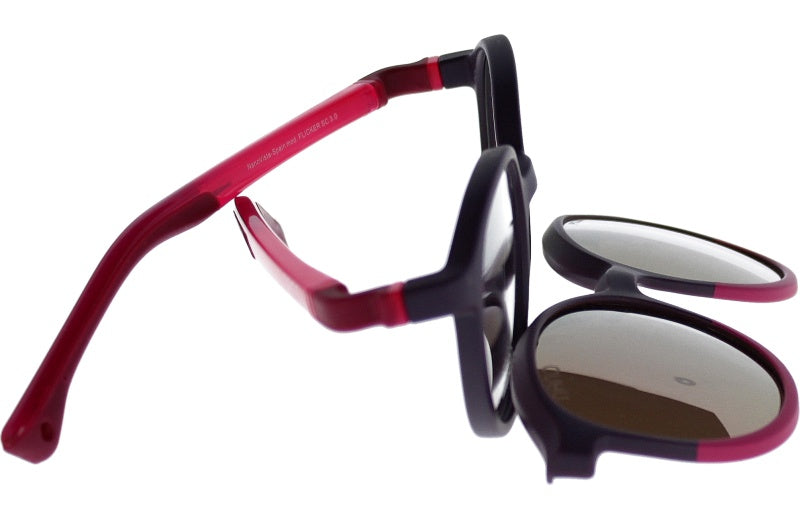Gafas Graduadas Nanovista Flicker Clic 3.0 NAO3181048SC Purpura Mate Frambuesa 48 15