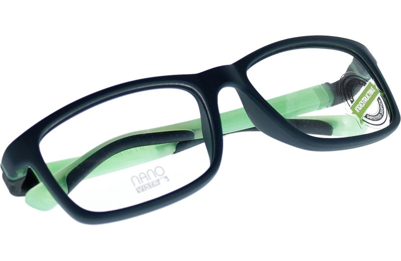 Gafas Graduadas Nanovista Fangame Glow 3.0 NAO3031152 Marino Mate Verde 52 15