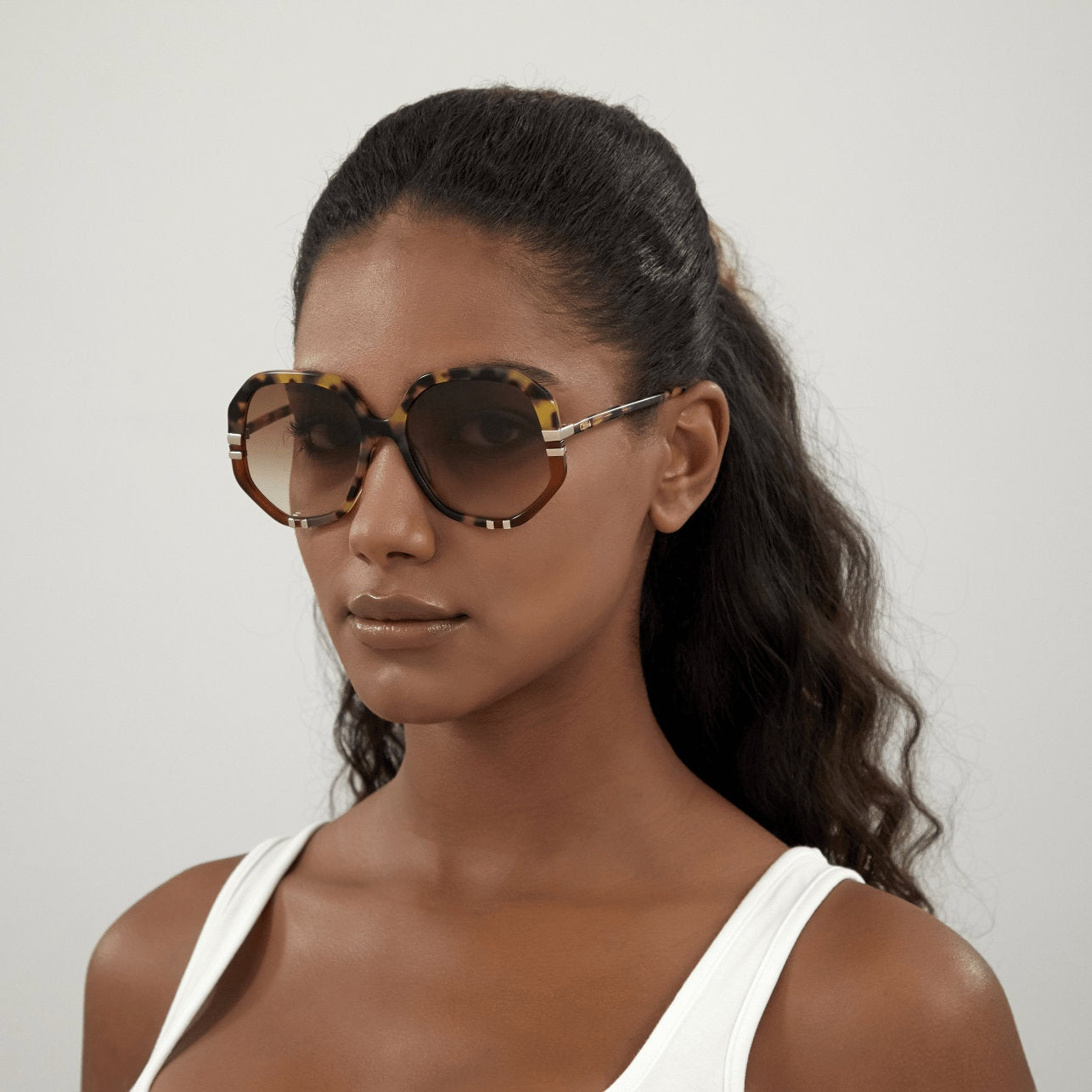 Gafas de Sol Chloé CH0105 001 58 18