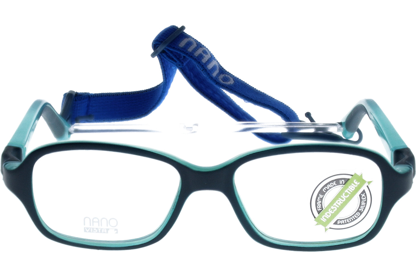 Gafas Graduadas Nanovista Replay Glow 3.0 NAO3001144 Bicolor Marino Mate Azul 44 13