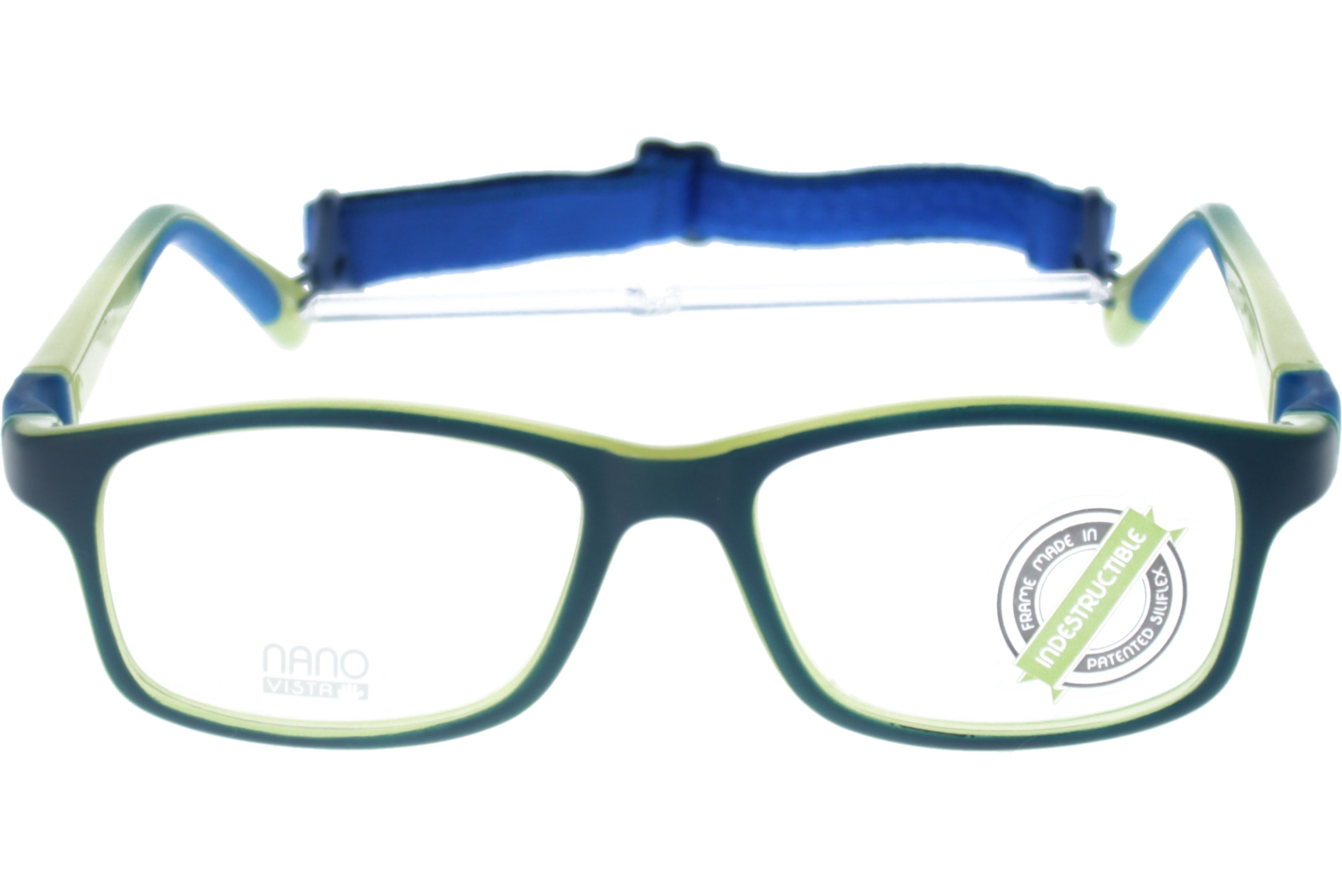 Gafas Graduadas Nanovista Crew Glow 3.0 NAO3021346 Bicolor Marino Mate Amarillo 46 14
