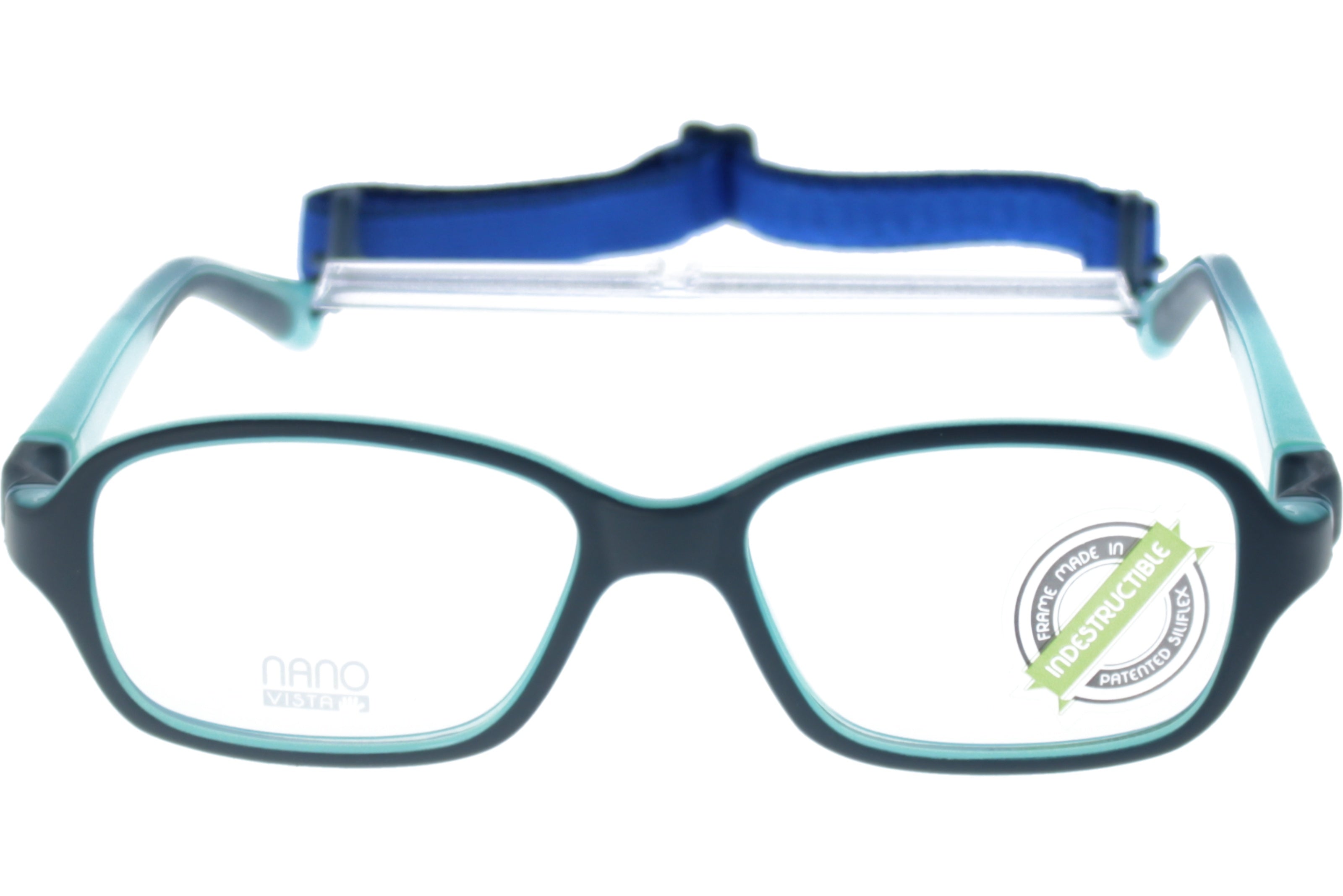 Gafas Graduadas Nanovista Replay Glow 3.0 NAO3001146 Bicolor Marino Mate Azul 46 14