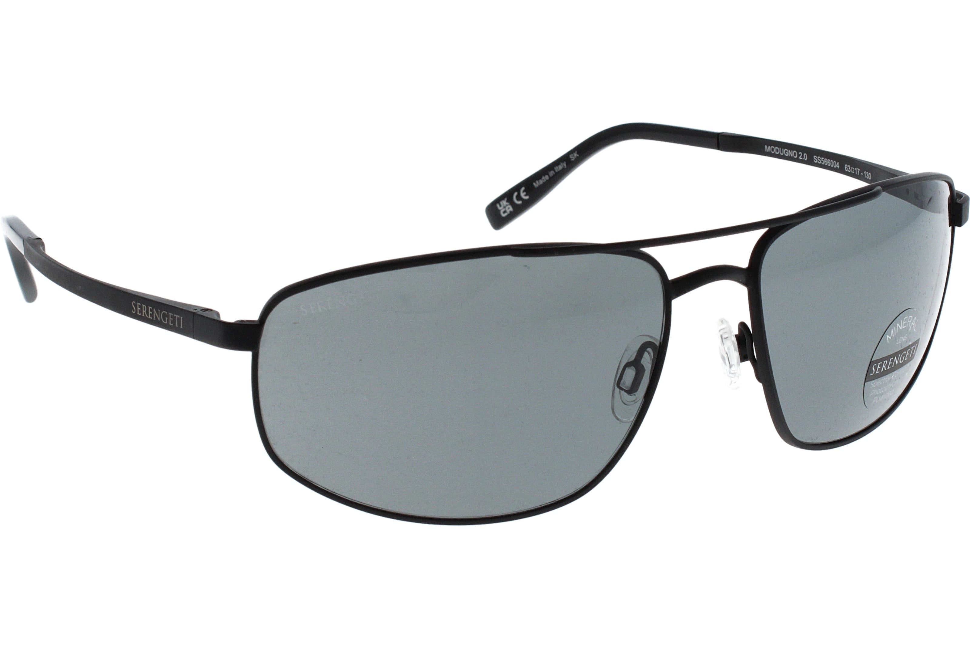 Gafas de Sol Serengeti Modugno 2.0 566004 Matte Black 63 17