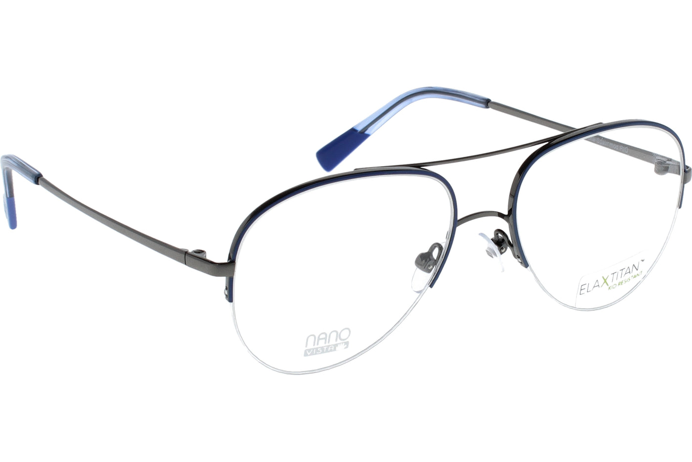 Gafas Graduadas Nanovista Rio Gun Azul 48 16