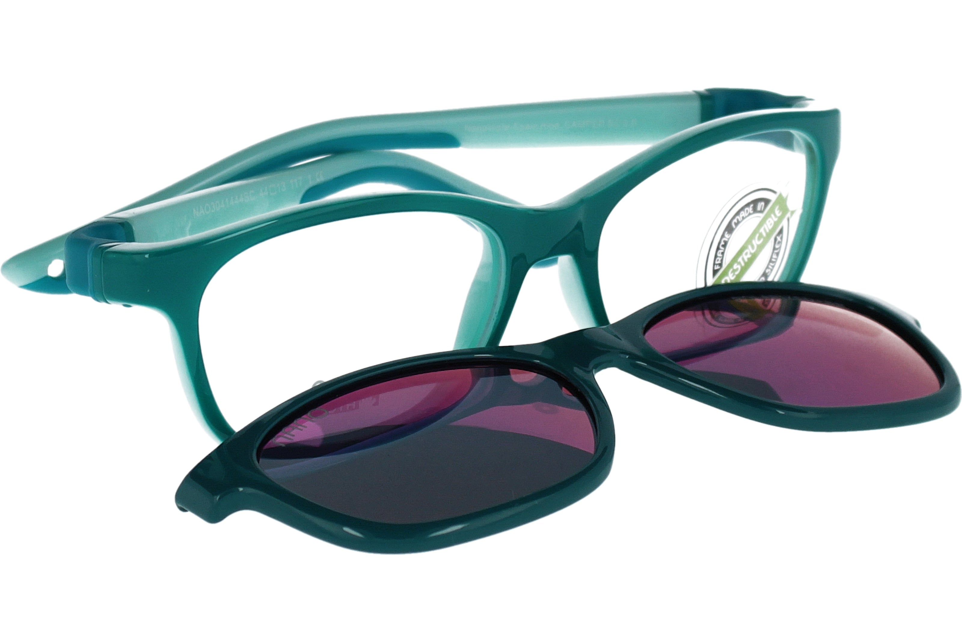Gafas Graduadas Nanovista Camper Clip 3.0 NAO3041444SC Turquesa Menta 44 13