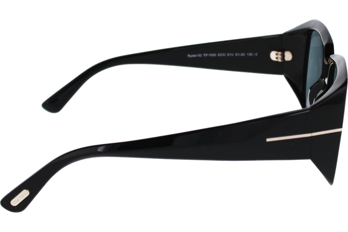 Gafas de Sol Tom Ford Rider 2 FT1035 01V 51 20 — vista 3